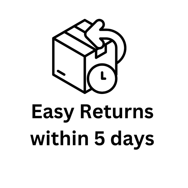 Easy Returns Within 5 Days