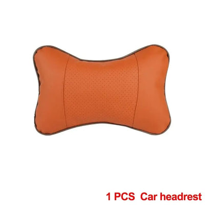 Car Neck Pillows Both Side Universal Car Pillow - BROWN