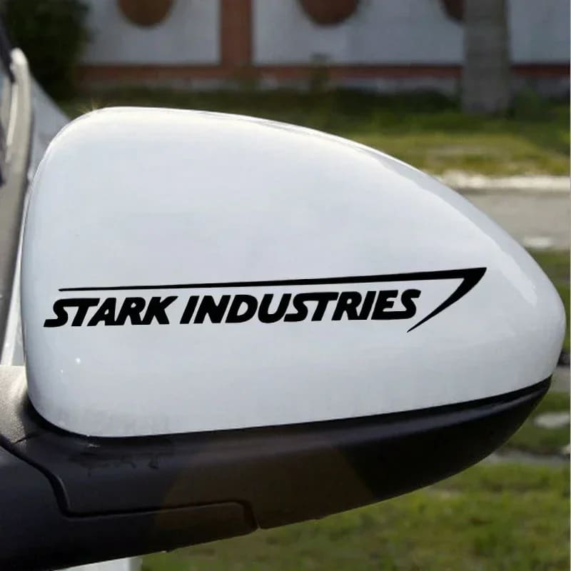 Car Sticker Stark Industries Decals PVC