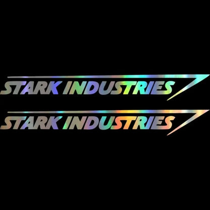 Car Sticker Stark Industries Decals PVC - laser / 20cm