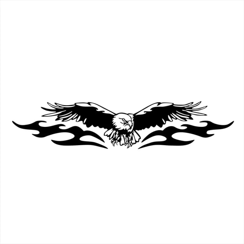 Flying Eagle Self-adhesive Stickers for Car Hood Bonnet Cover Door Body Side Decals Vinyl PVC Auto Exterior Film Foils