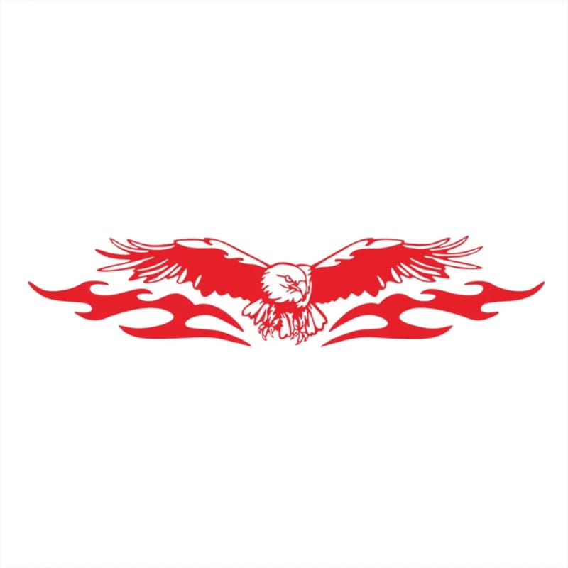 Flying Eagle Self-adhesive Stickers for Car Hood Bonnet Cover Door Body Side Decals Vinyl PVC Auto Exterior Film Foils