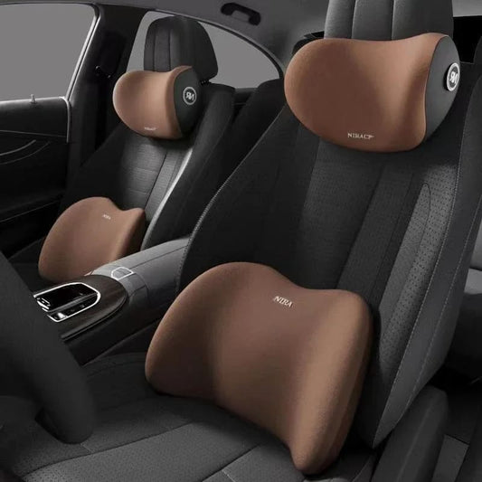 Seat Backrest Car Cushion Driving Lumbar Support Waist Support