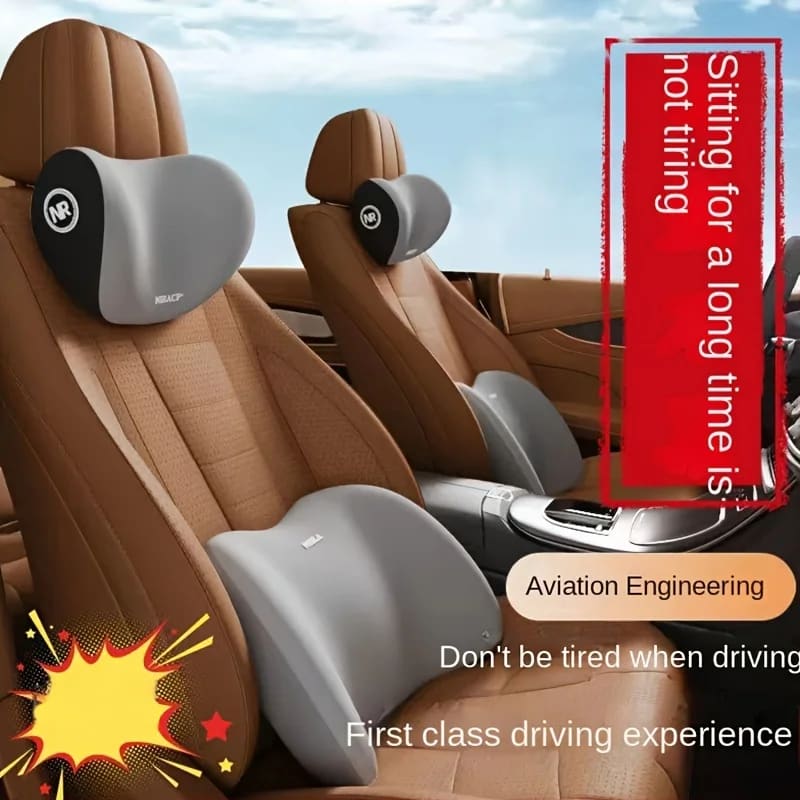 Seat Backrest Car Cushion Driving Lumbar Support Waist Support