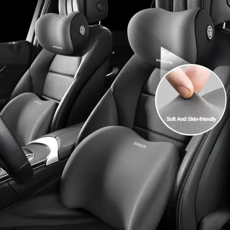 Seat Backrest Car Cushion Driving Lumbar Support Waist Support