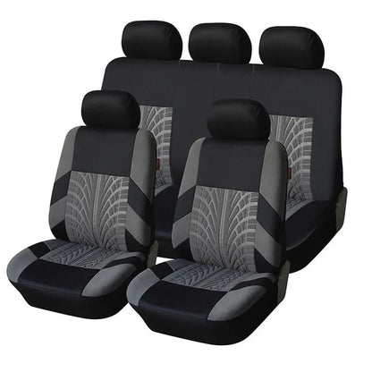 Tire Track Pressing Car Seat Covers