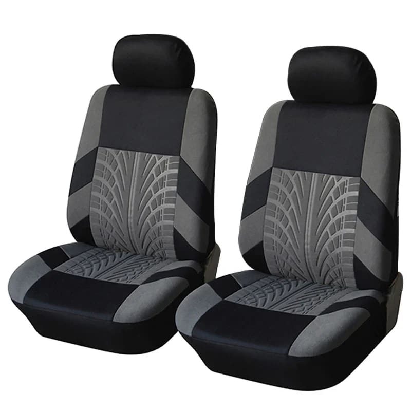 Tire Track Pressing Car Seat Covers - rose dust